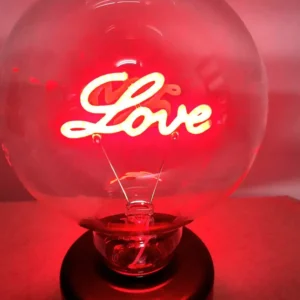 Φωτιστικό led που γράφει love